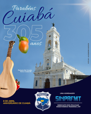 Parabéns Cuiabá!
