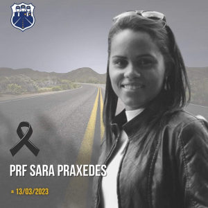 NOTA DE PESAR - PRF Praxedes é vítima em acidente de carro
