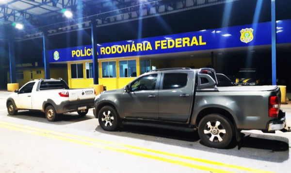 Veículos roubados são recuperados por Policiais Rodoviários Federais