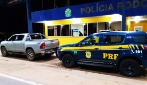 Em 02 ações, Agentes da PRF de Cáceres recuperam veículo roubado e prendem golpistas